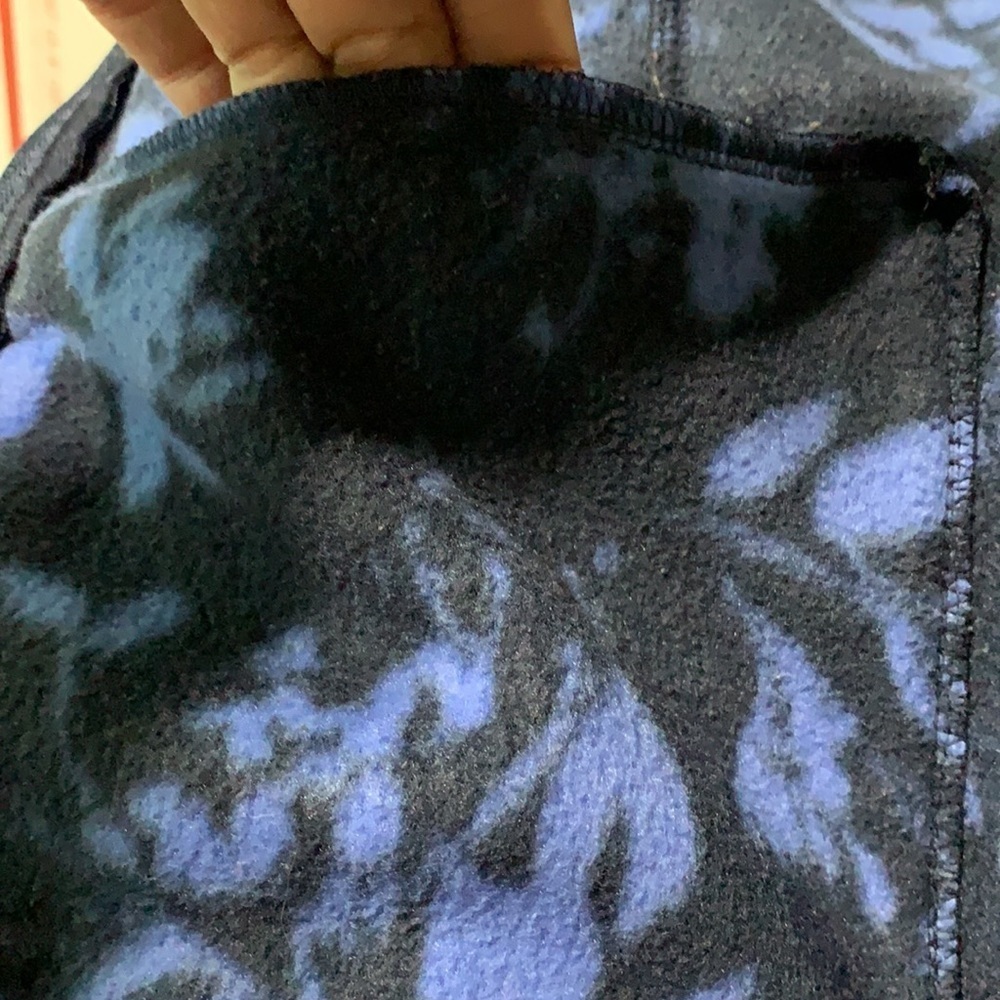 Women’s Karen Scott Blue & Black jacket Size Med - Picture 6 of 7